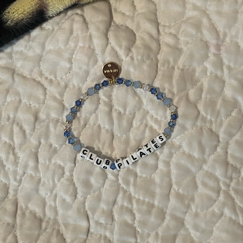 Club Pilates beaded bracelet